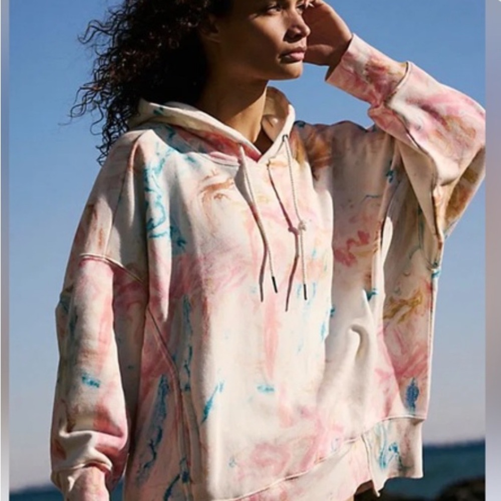 We the Free It’s a Vibe Movement Pastel Swirl Hoodie